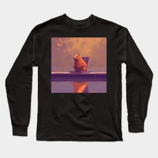 Cuddly Capybaras: The World's Most Lovable Rodents Long Sleeve T-Shirt